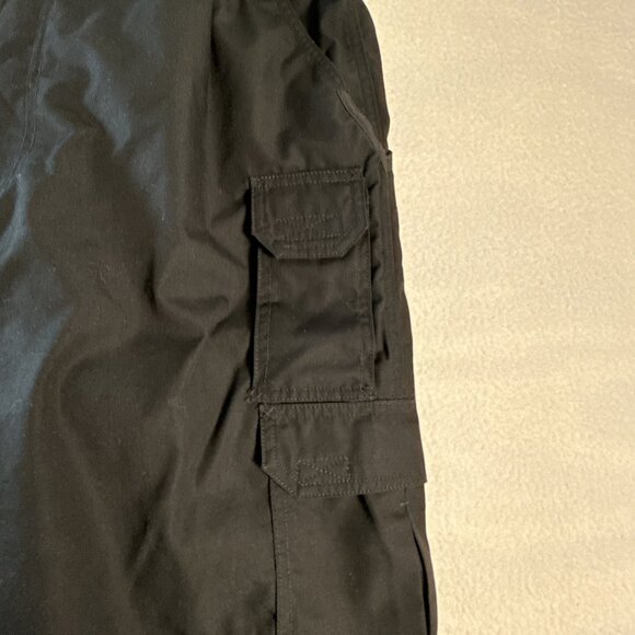 511 Tactical Mens Cargo Pants Ripstop Black Stretch Waist Workwear Size 38x30 - Picture 3 of 11